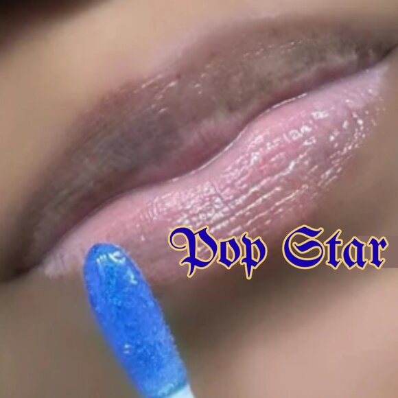 Pop Star Blue – Glow for Filth Lip Gloss (Small Indie Brand) - NEW/SEALED - Picture 7 of 7